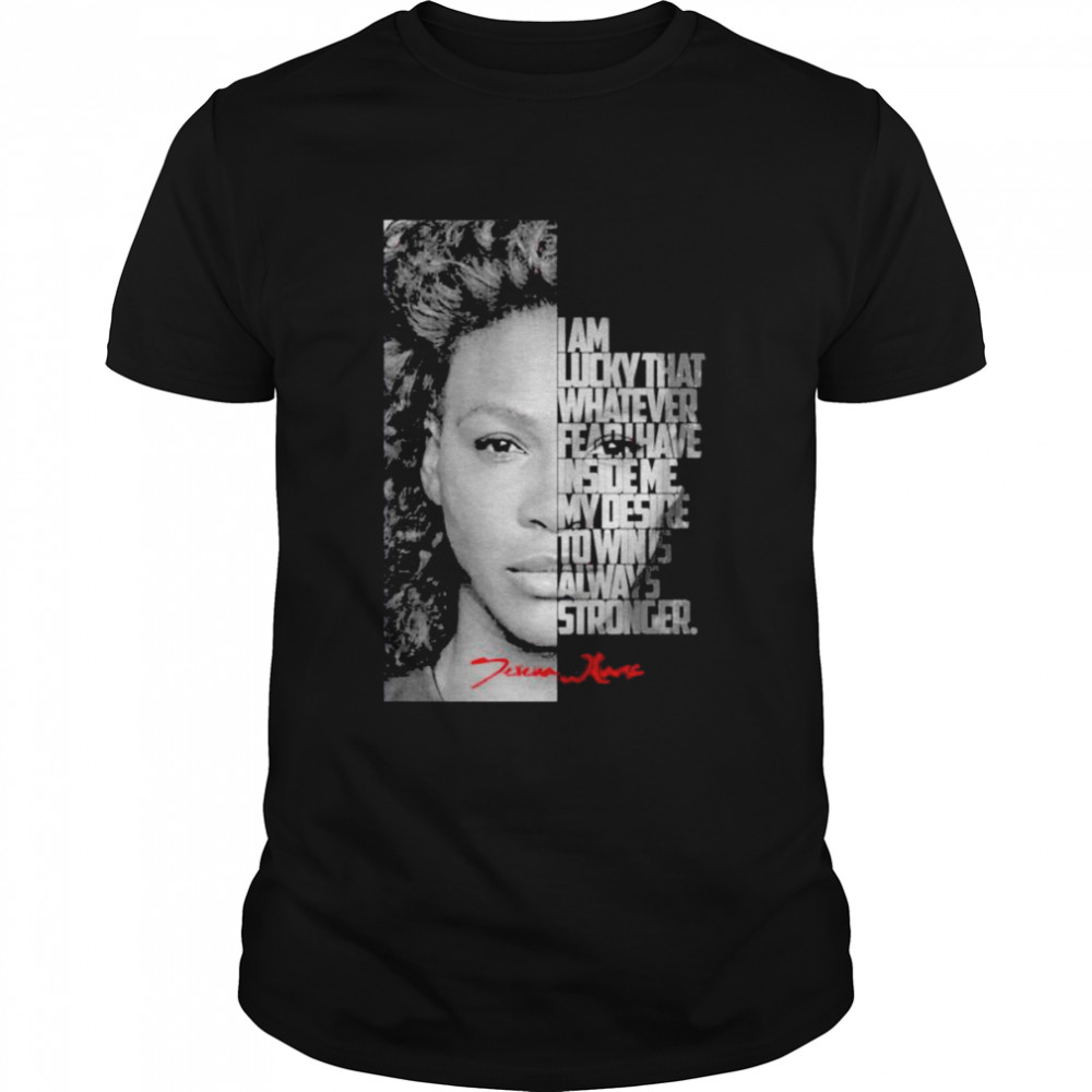 Serena Williams greatest female athlete T-shirt