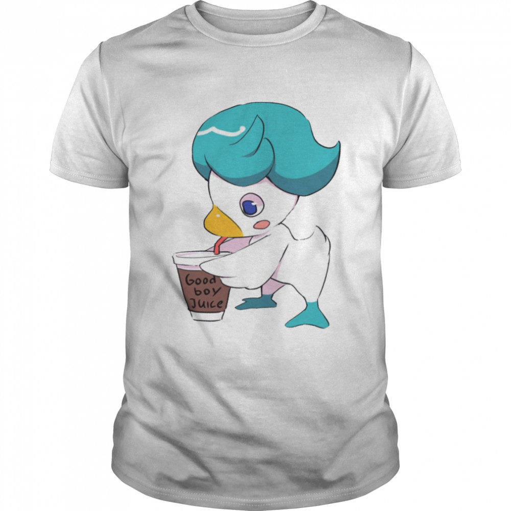 The New Duck Good Boy Juice Quaxly Pokemon shirt