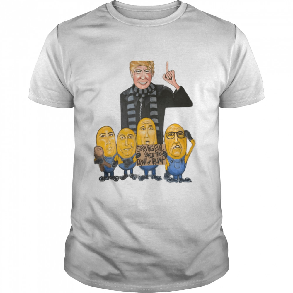 Trump Despicable Me Minion Evil shirt