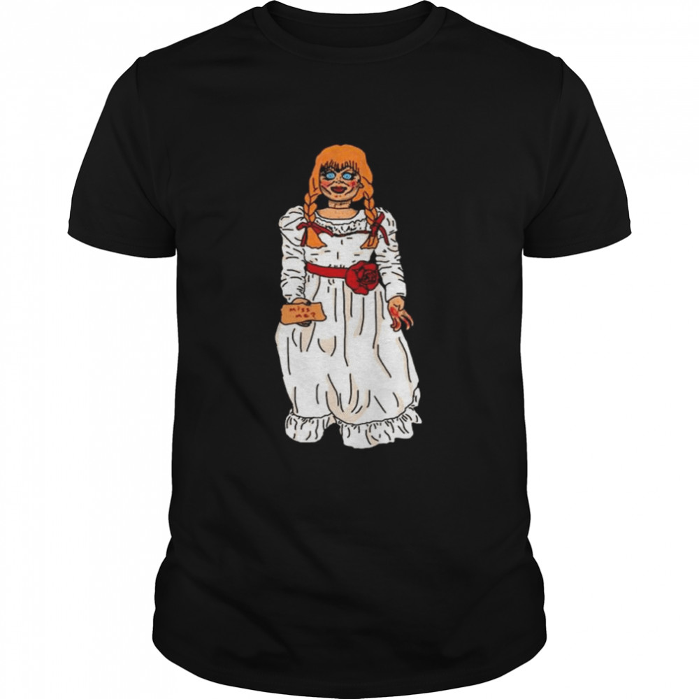 annabelle horror movie halloween annabelle shirt