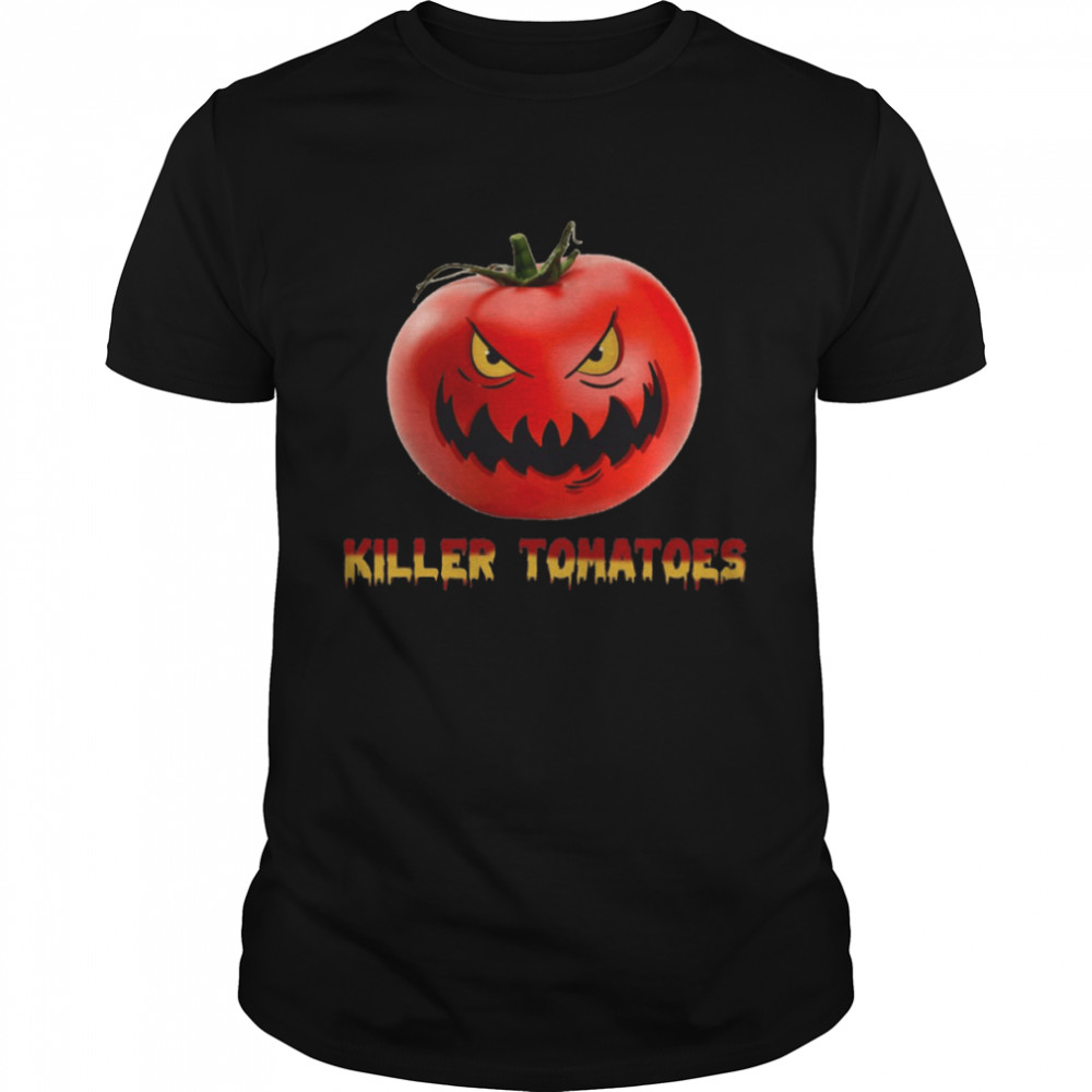 Attack Of The Killer Tomatoes Horror Film Happy Halloween shirt