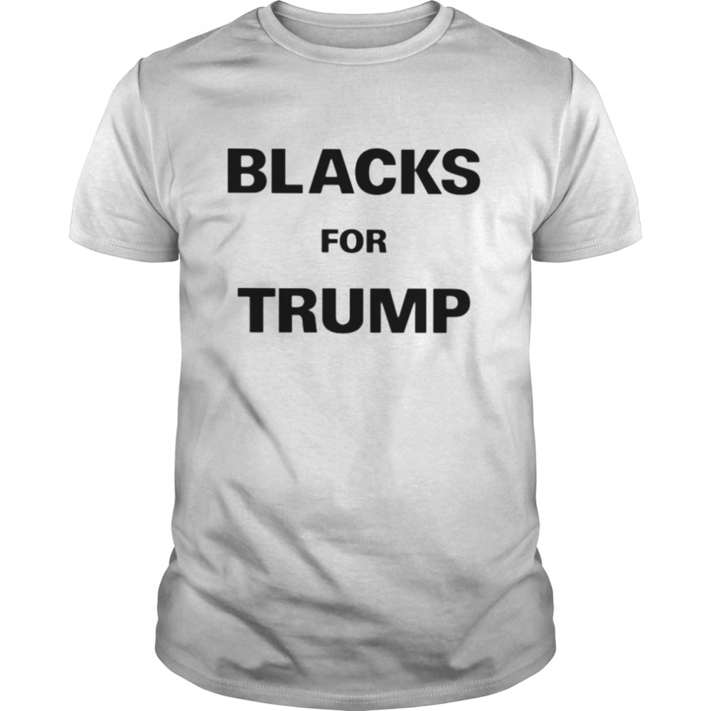 Blacks for Trump unisex T-shirt