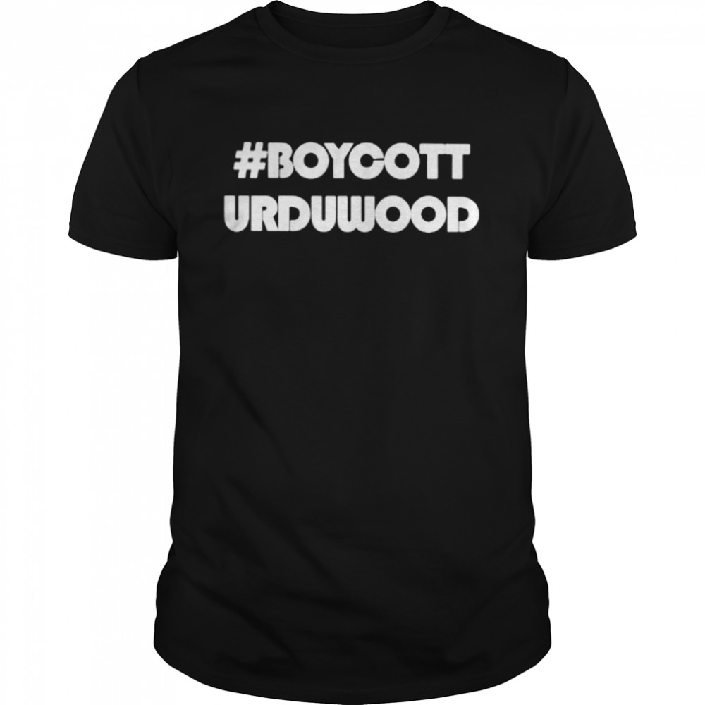 Boycott urduwood unisex T-shirt