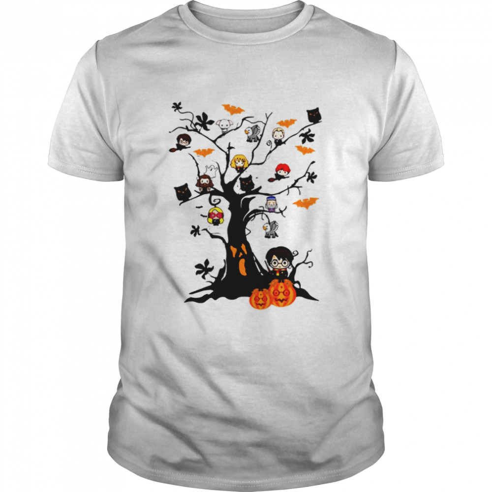 Chibi Harry Potter Halloween Tree shirt