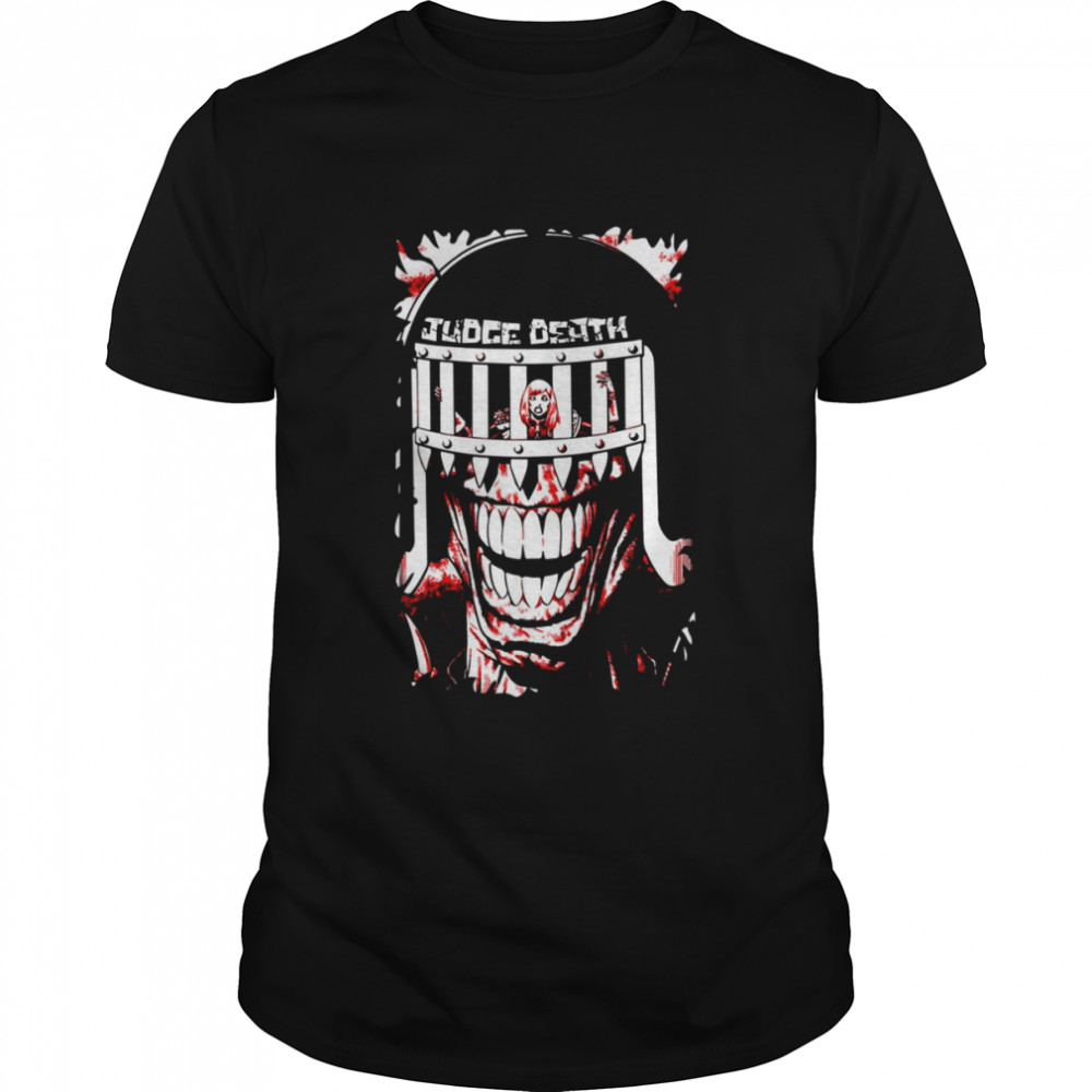 Creepy Judge Death Distressed shirt