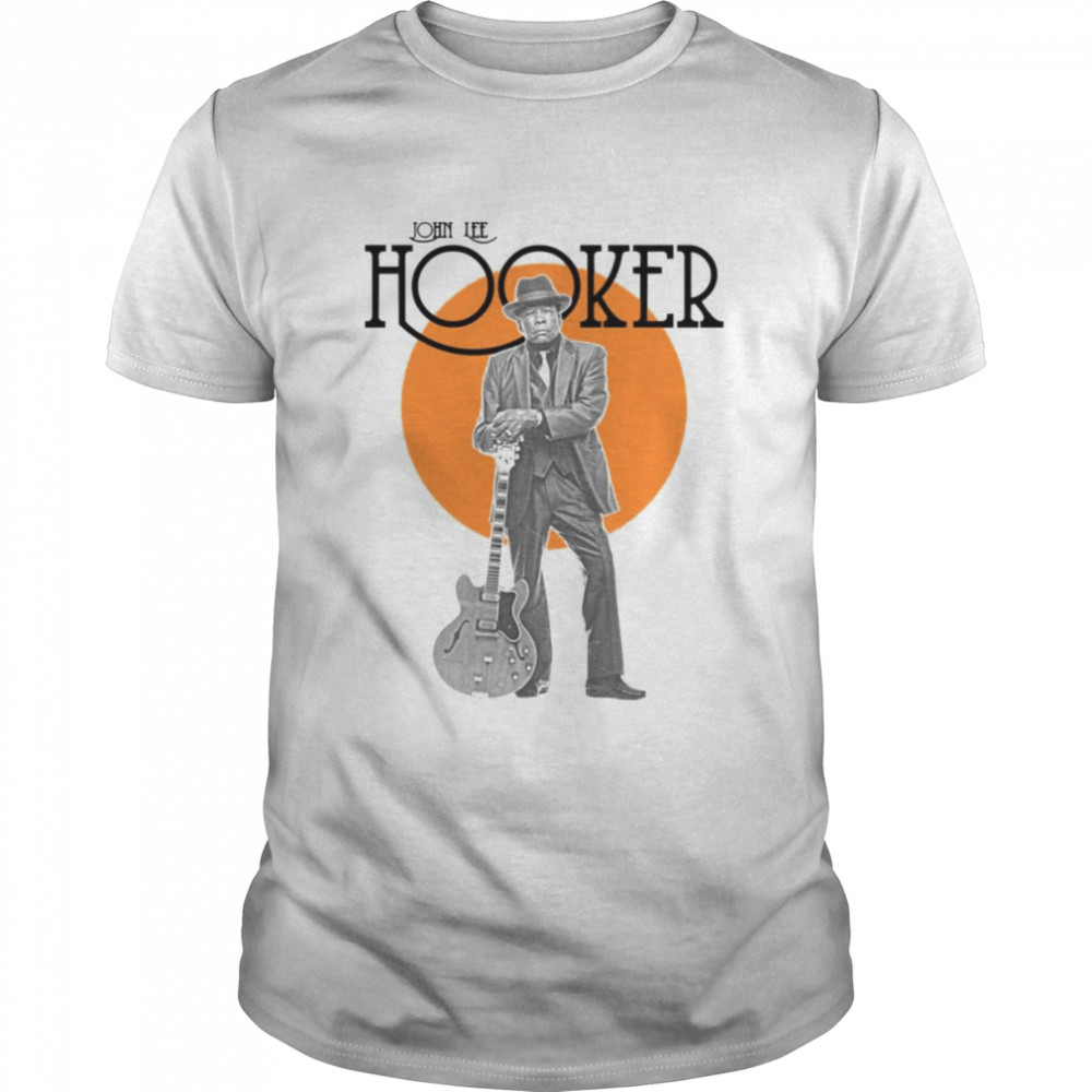 John Lee Hooker Retro Blues Icon Tribute shirt