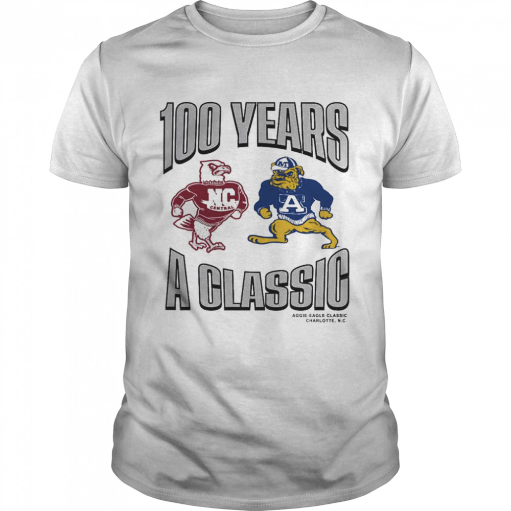 NC Central v NC A&T Commemorative 100 years A Classic shirt