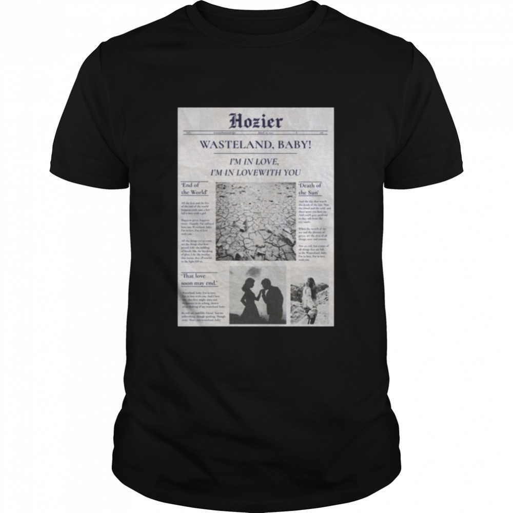 Paper Design Hozier Wasteland Baby shirt