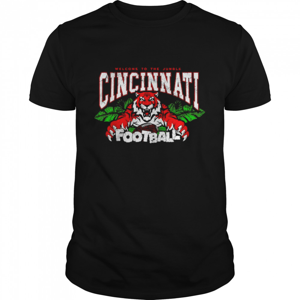 The welcome to the jungle Cincinnati football shirt