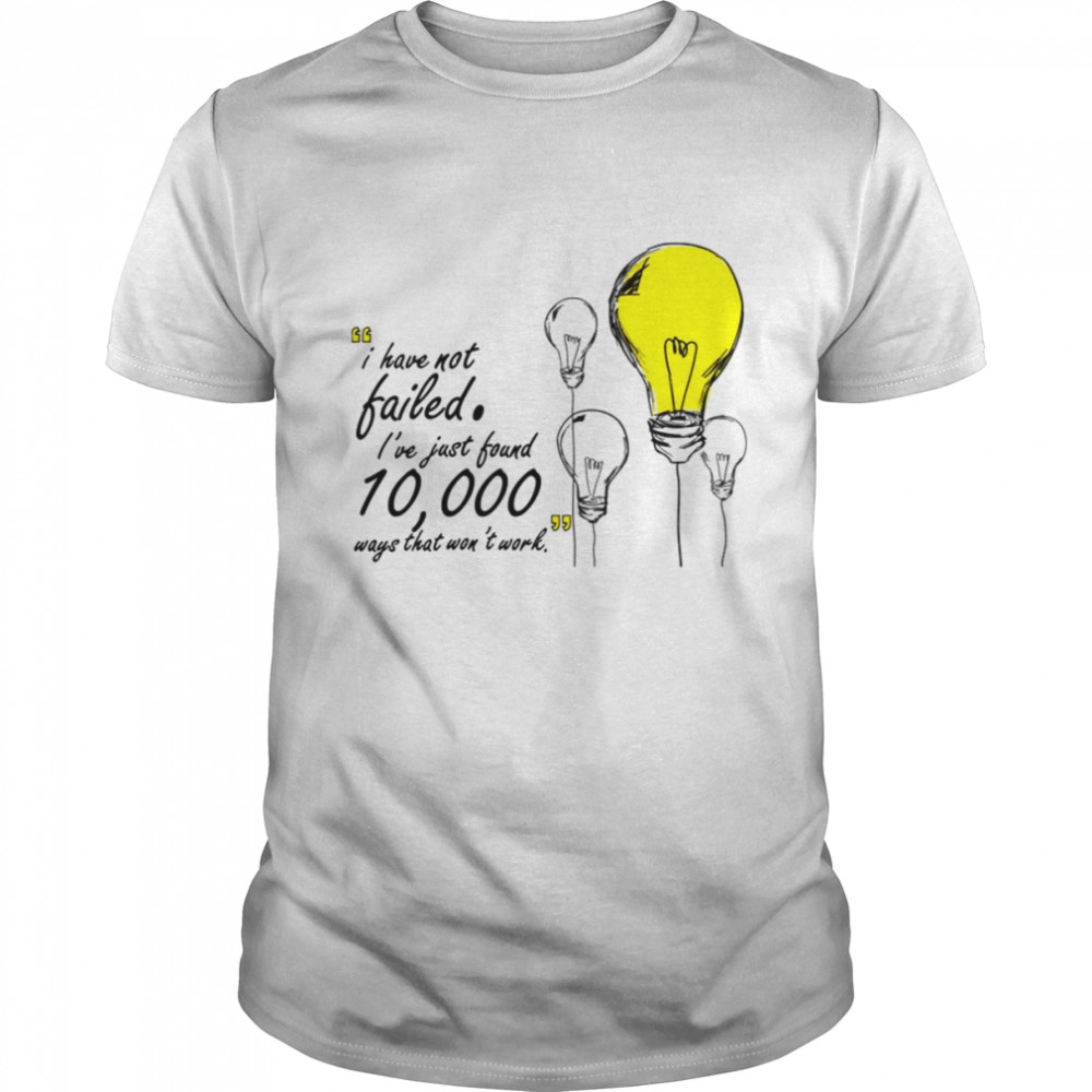 Thomas A Edison Inventor shirt