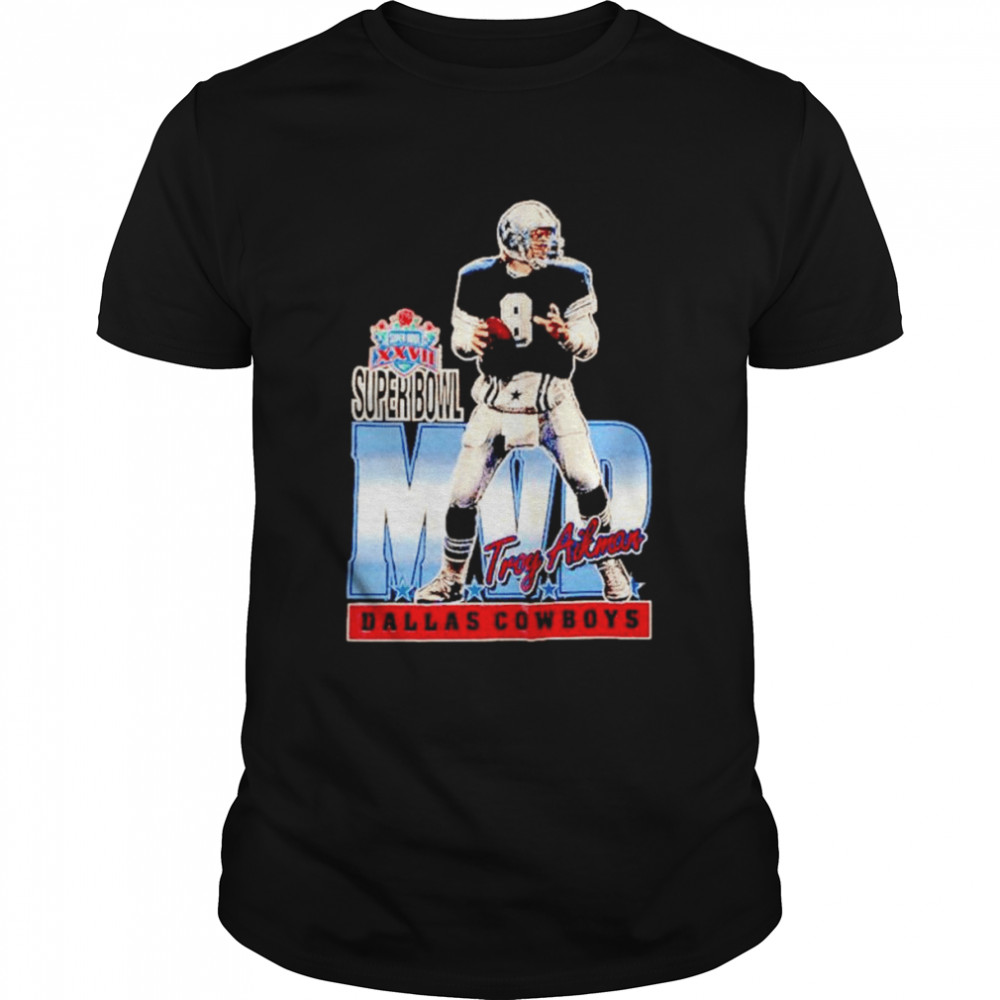 Troy Aikman Dallas Cowboys super bowl shirt