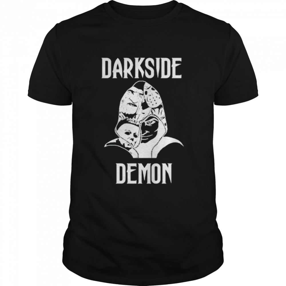 Horror Halloween darkside demon shirt