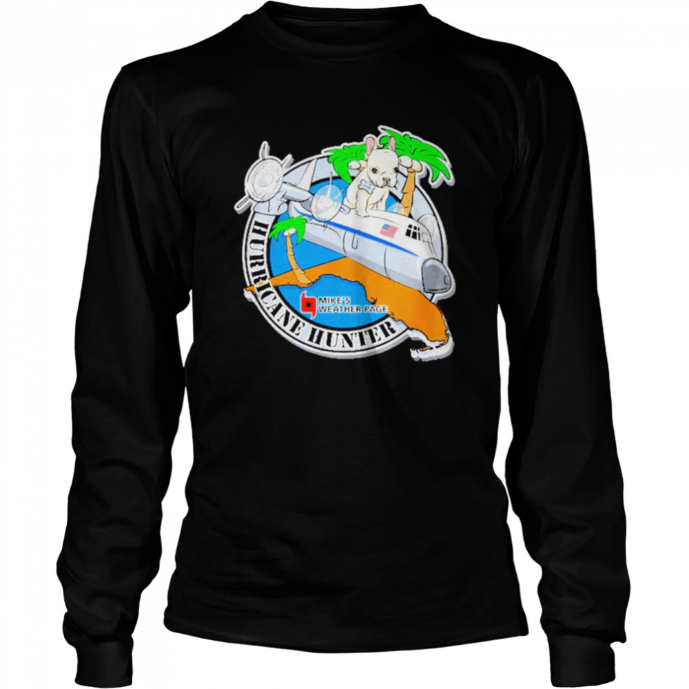 Hurricane Hunter Mike’s Weather Page Gear shirt Long Sleeved T-shirt