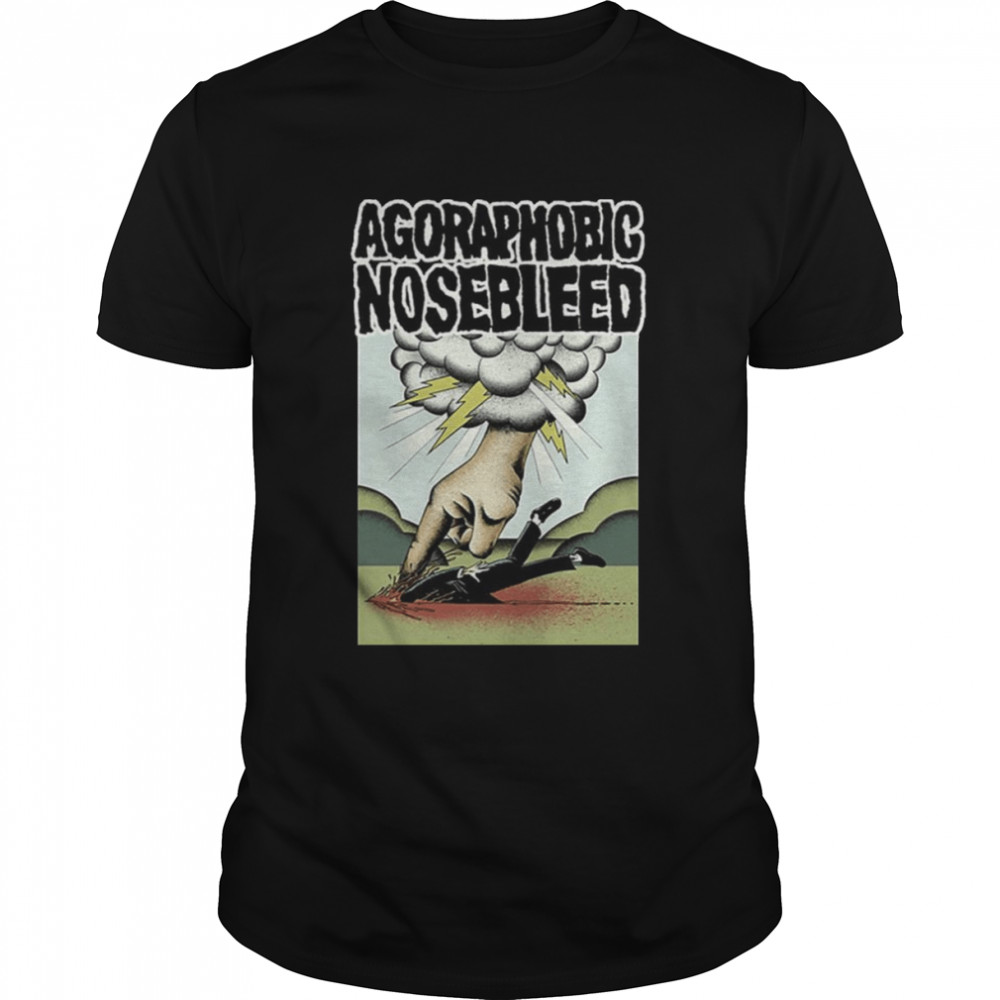Iconic Design Rock Band Agoraphobic Nosebleed shirt
