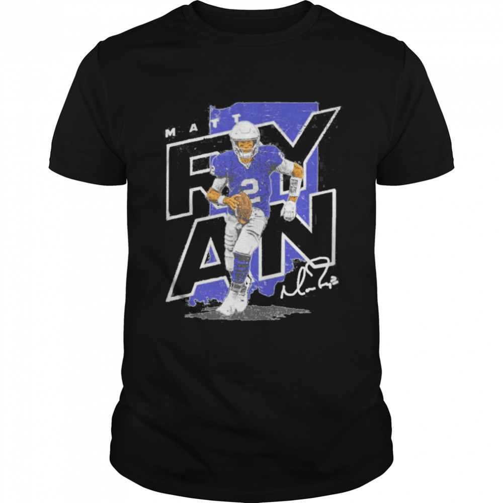 Matt Ryan Indianapolis Player Map shirt