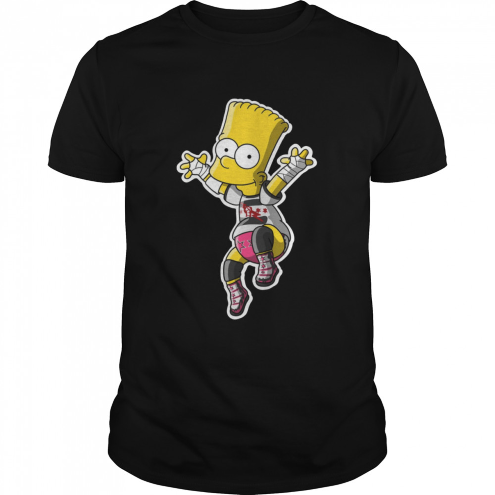 The Simpsons Cm Punk Bart shirt