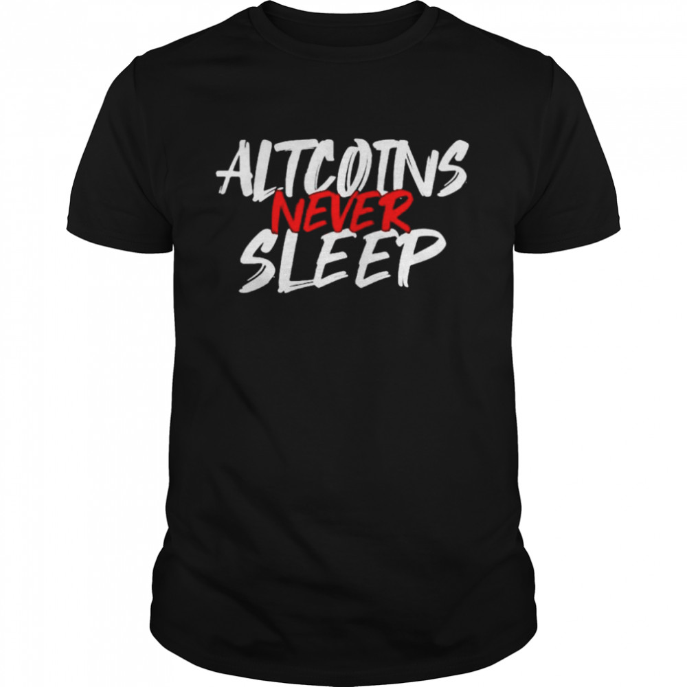 Altcoins Never Sleep Blockchains Wallet Cryptocurrency