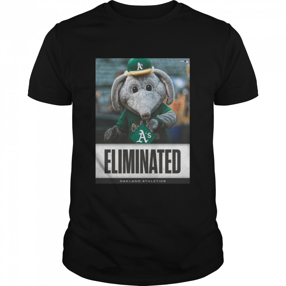 Awesome oakland athletics eliminated from nfl playoffs essential shirt