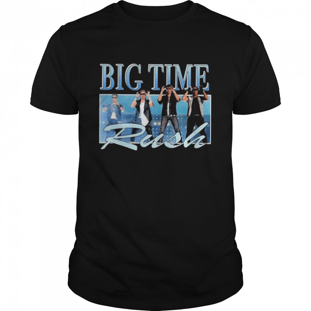 Big time rush band 2022 pop music vintage shirt