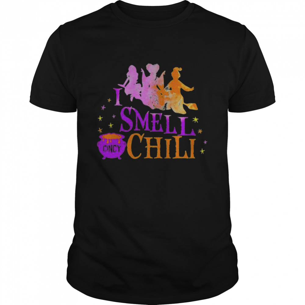 cincinnati Hocus Pocus I smell chili Halloween shirt