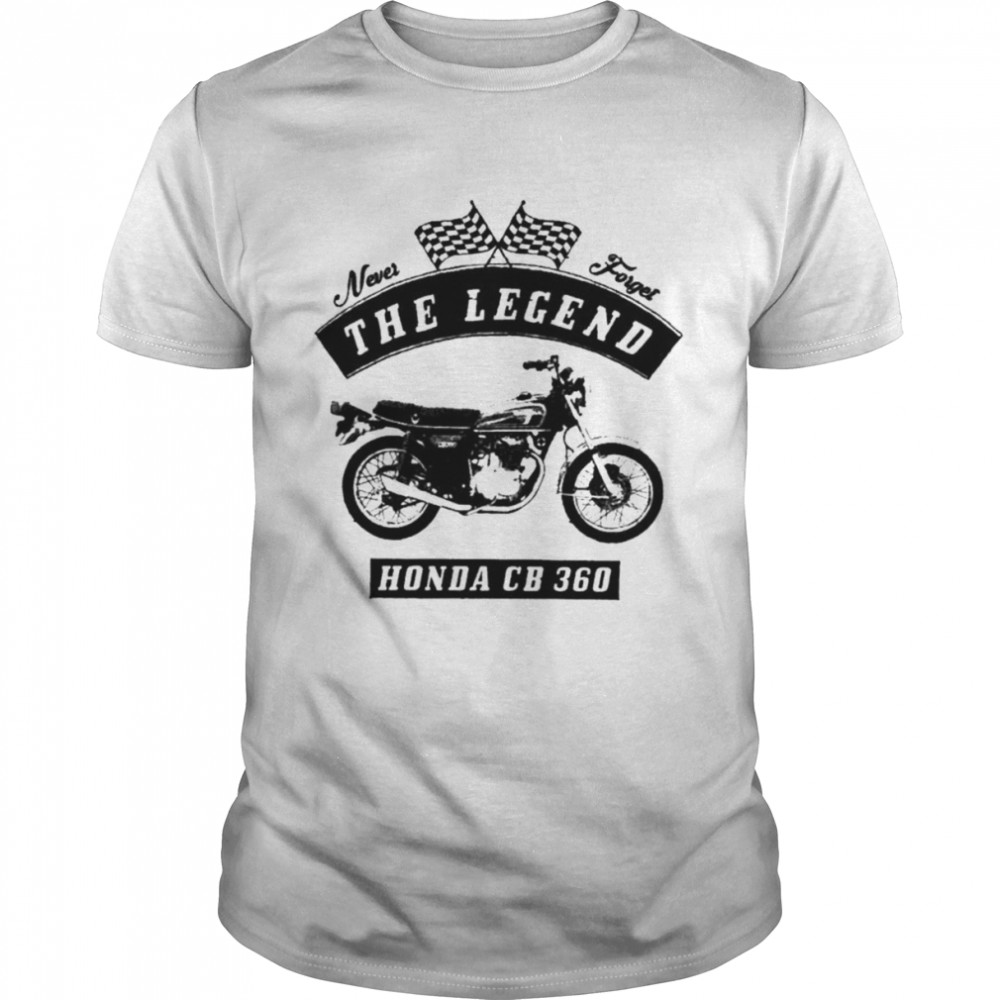 Honda CB 360 the legend shirt