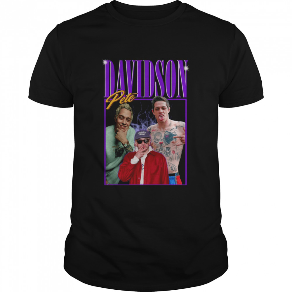 Millésime Pete Davidson Vintage Retro Bootleg shirt