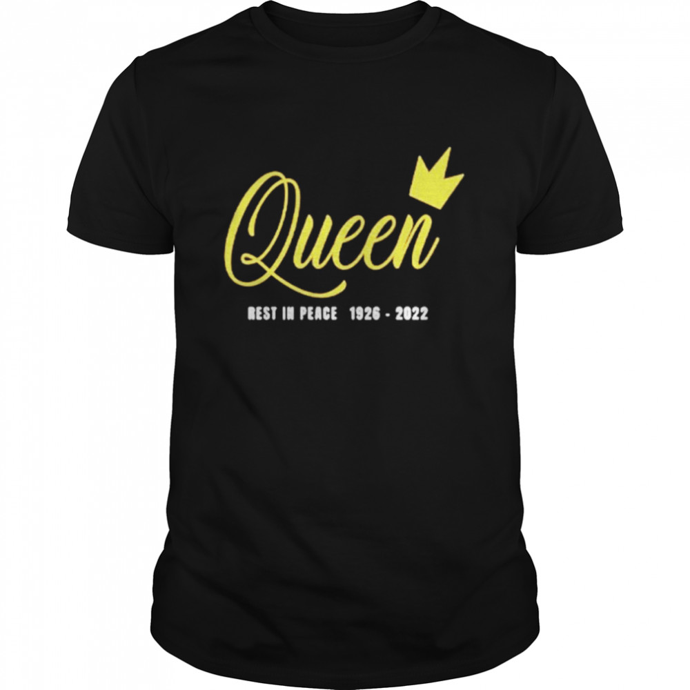 RIP Queen Elizabeth Rest In Peace Elizabeth II 1926-2022 T-Shirt