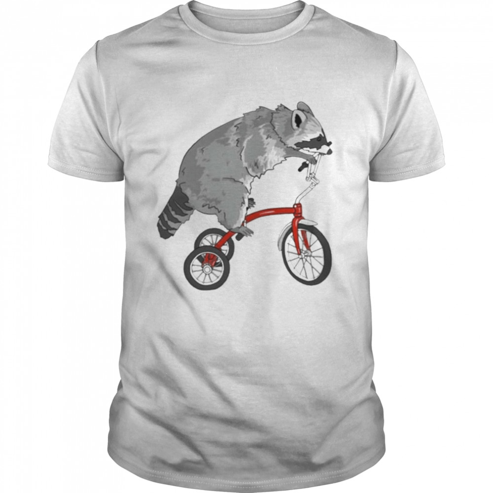 Trash Raccoon Tricycle Shirt