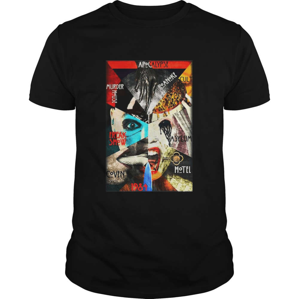 American Horror Story All Seasons Art Gift Birthday T-Shirt