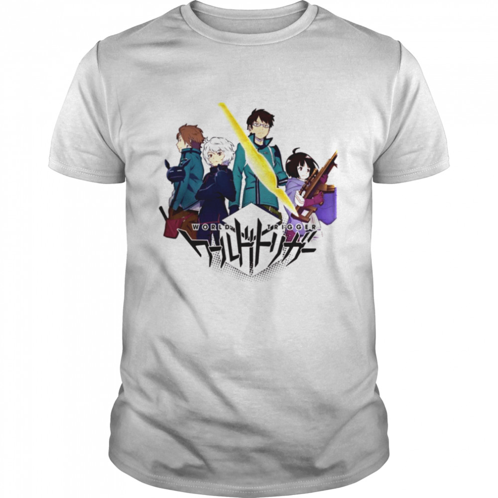 Anime Dat Lach Tittle Fighting Lightning Dark Logo World Trigger shirt