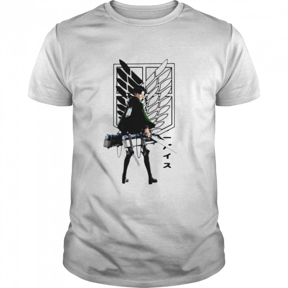 Attack on titan anime shirt