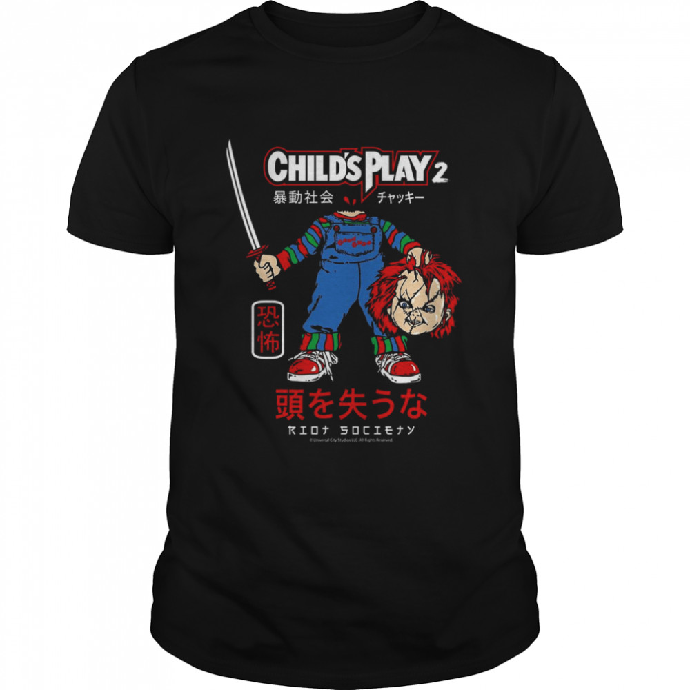 Child’s Play Chucky Child’s Play 2 Riot Society Child’s Play Shirts