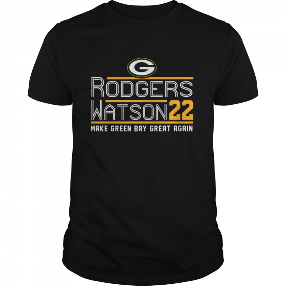 Green Bay Packers Aaron Rodgers Christian Watson 2022 campaign shirt