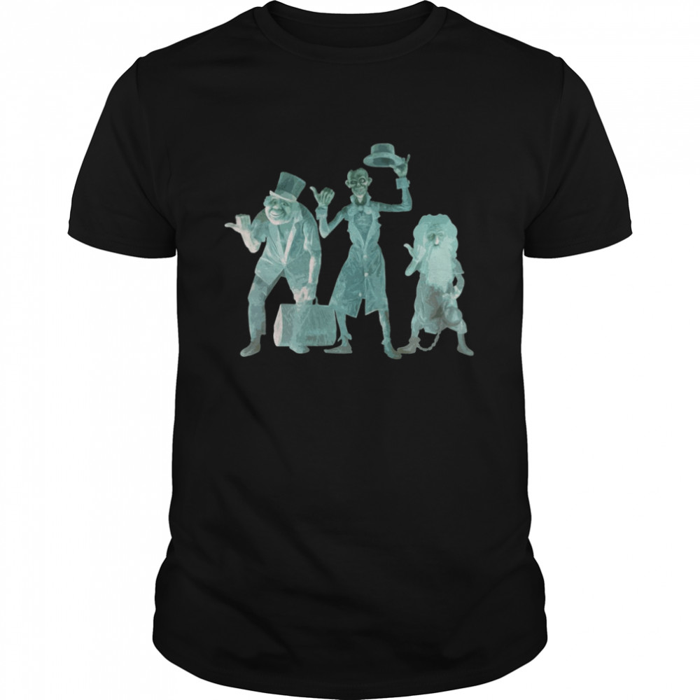 Hitchhiking Ghosts Disneyland Halloween Shirts