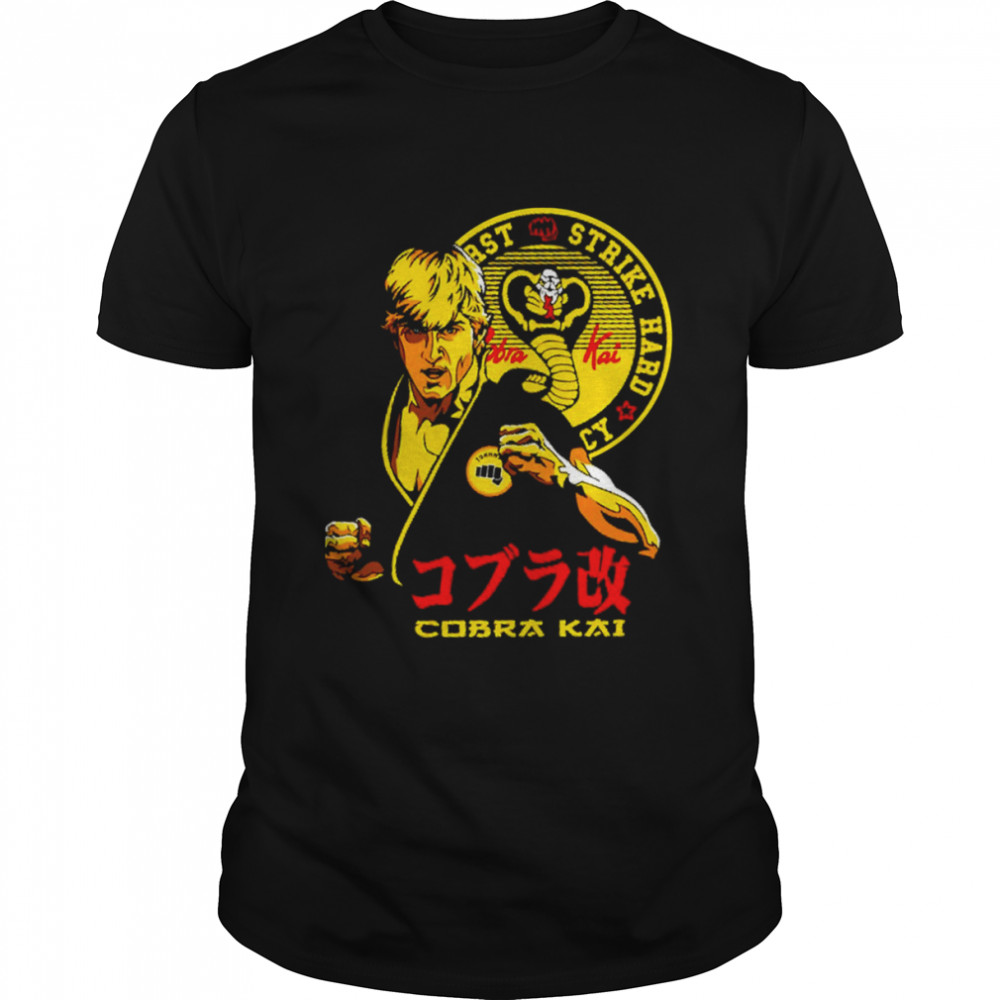 Japanese Cobra Kai Vintage Retro shirt