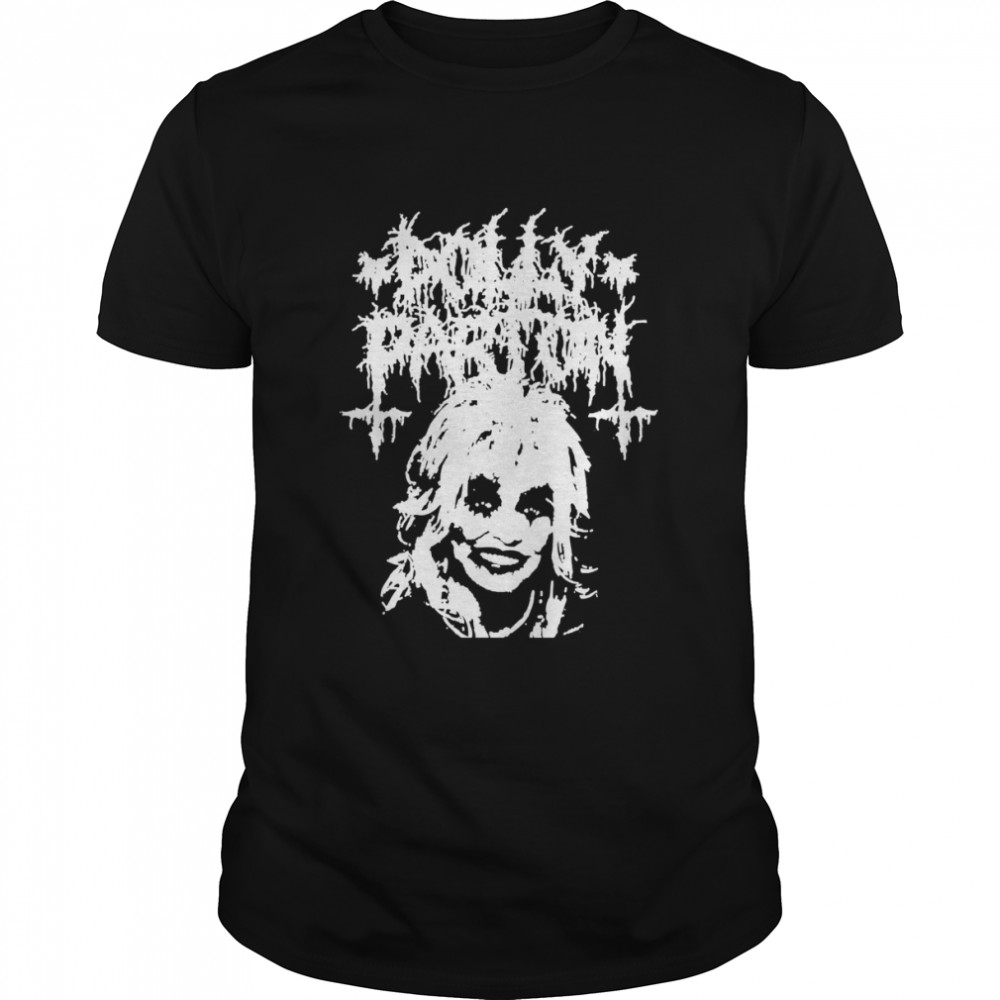 Metal Dolly Parton shirt