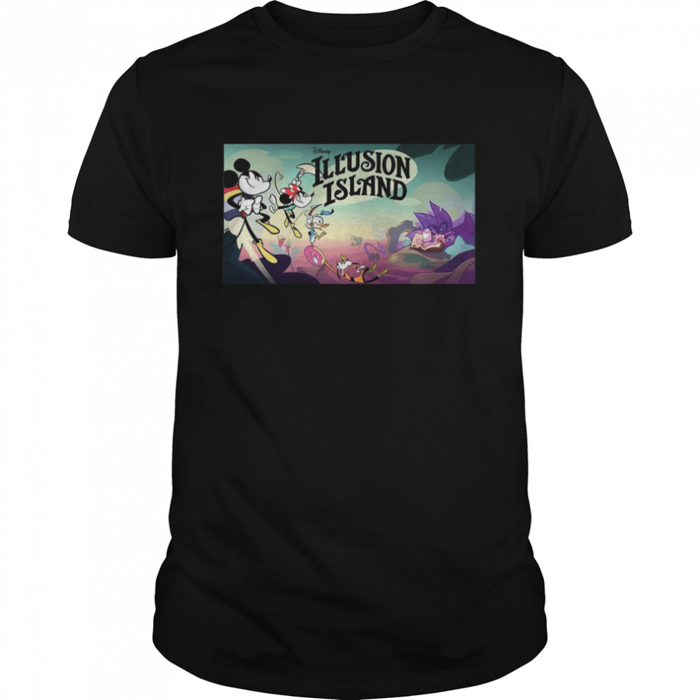 Mickey And Friends In Disney Illusion Island T-Shirt