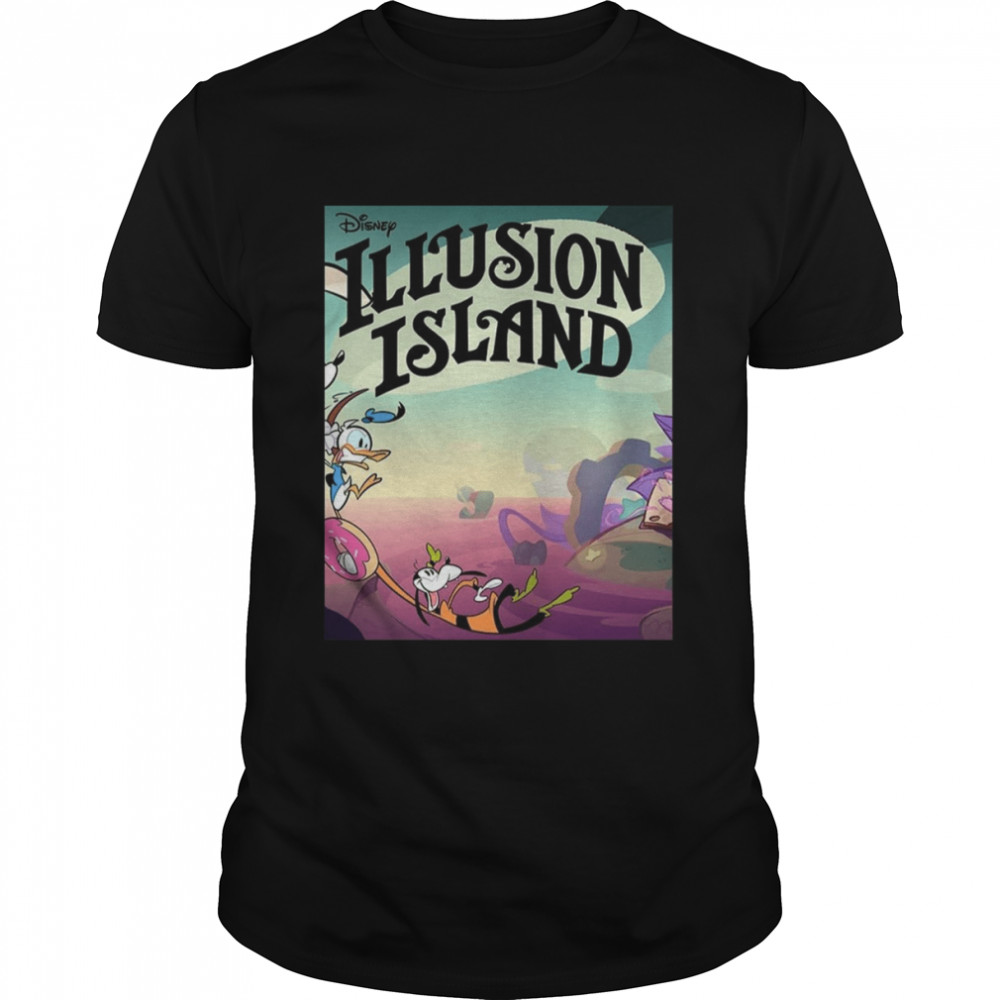 New Game For Kids Mickey And Friends Disney Illusion Island T-Shirt