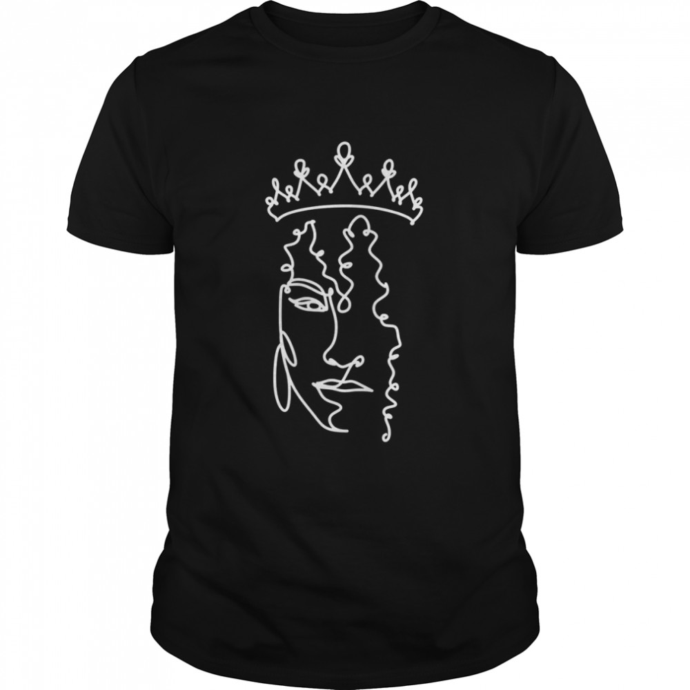 Queen Face Fine Lines Women Face shirt