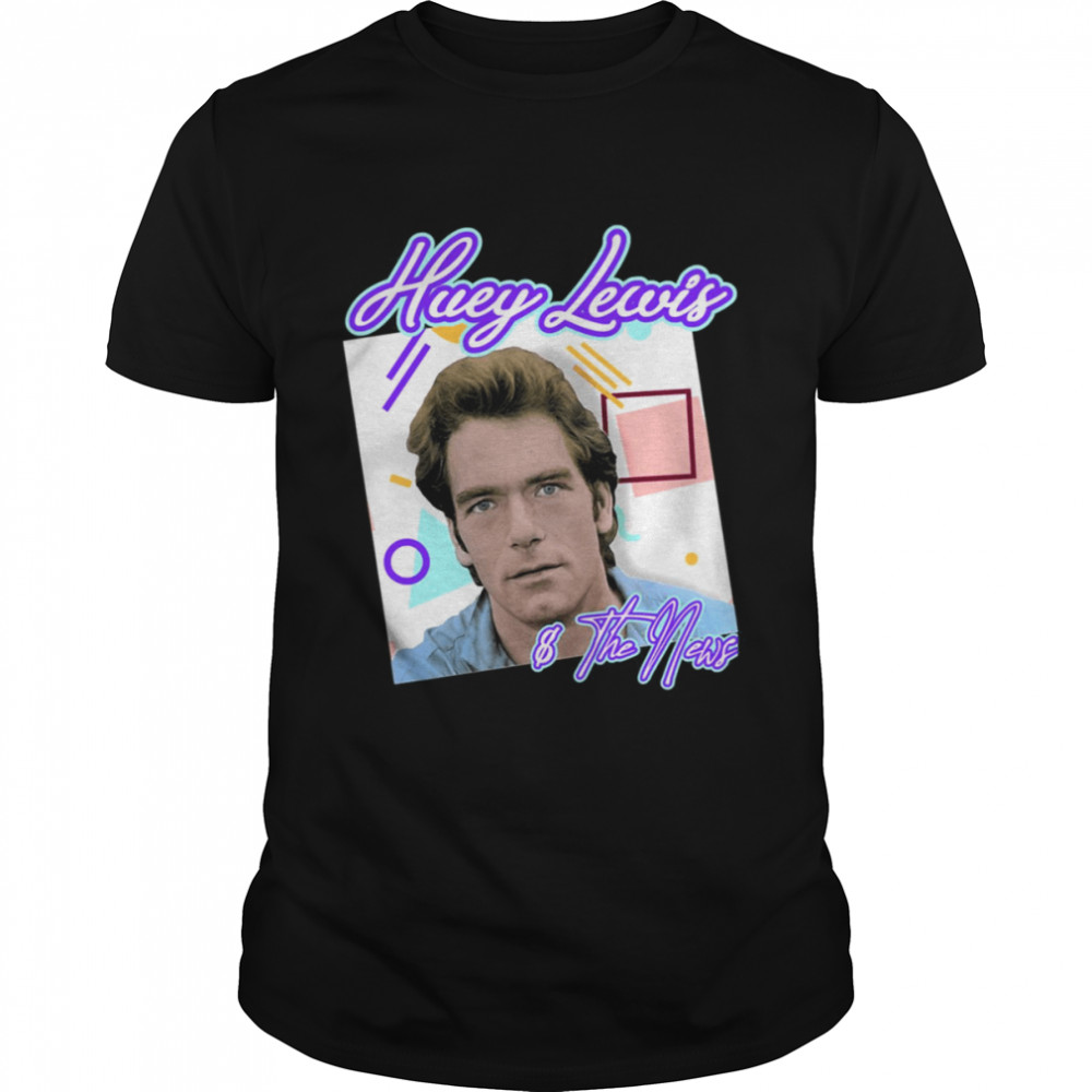 Retro Huey Lewis And The News shirt