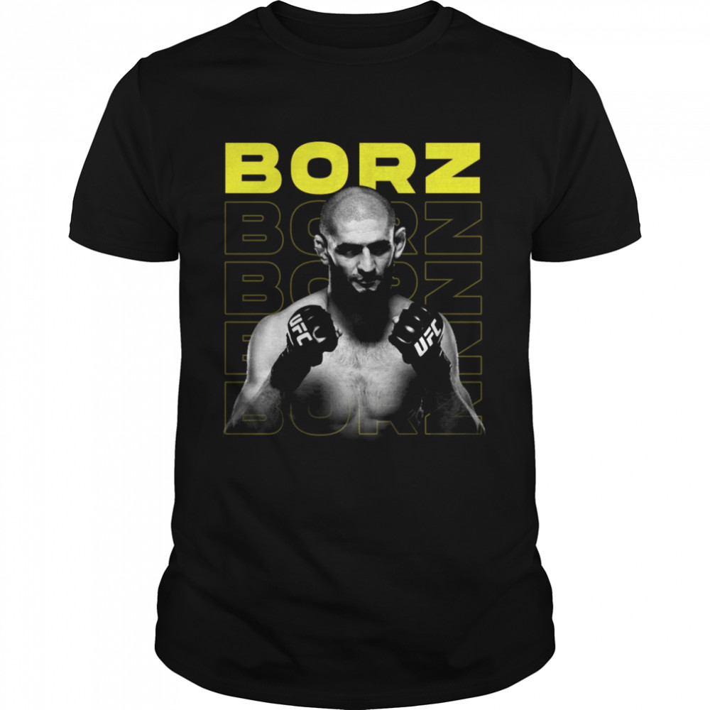 Retro Vintgae Borz Khamzat Chimaev T-Shirt