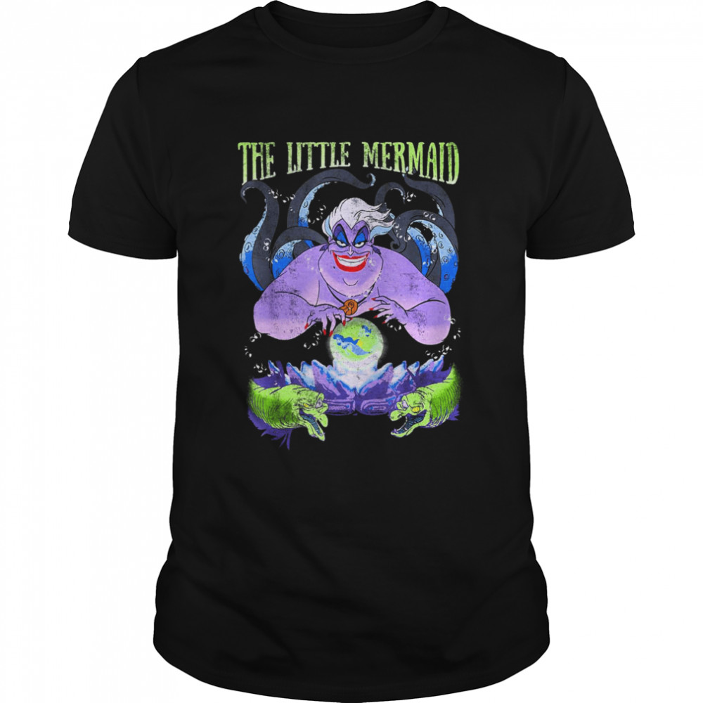 Disney The Little Mermaid Evil Ursula Crystal Ball T-Shirt