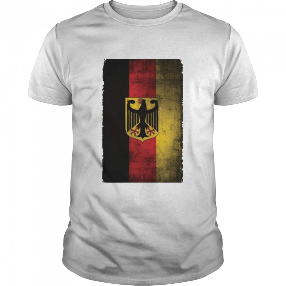 Flag Eagle Coat Of Arms Bundesadler Chiffon Top German Political shirt