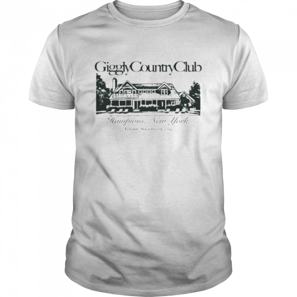 Giggly country club Hampions New York shirt