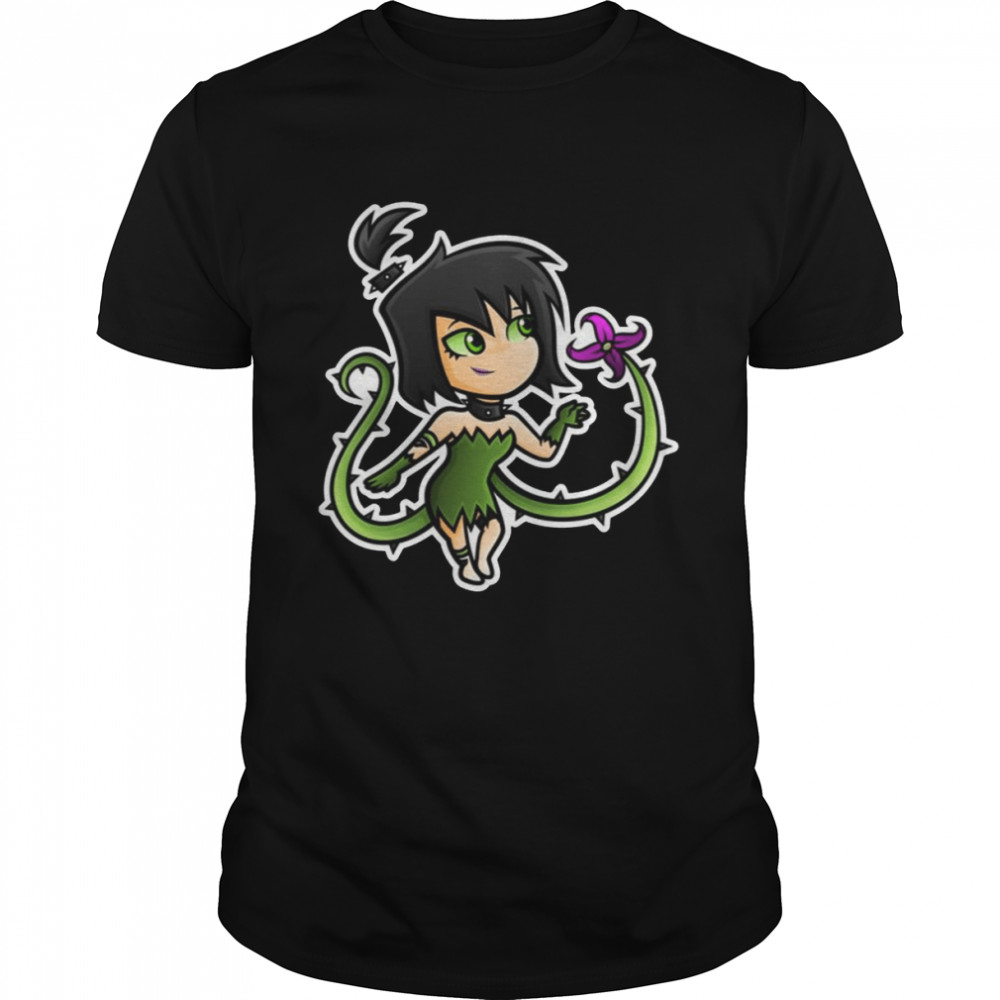 Halloween Plant Sam Danny Phantom Illustration shirt