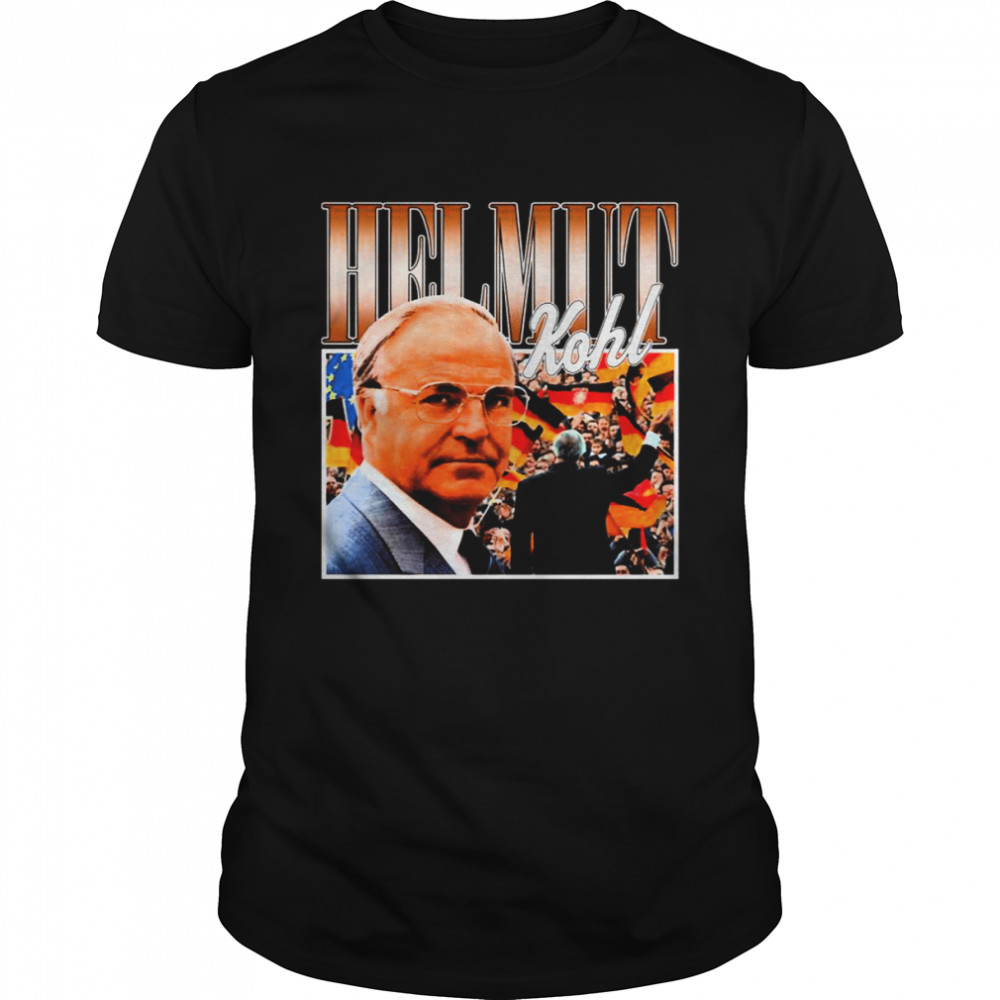 Helmut Kohl 90s Style German Political shirt