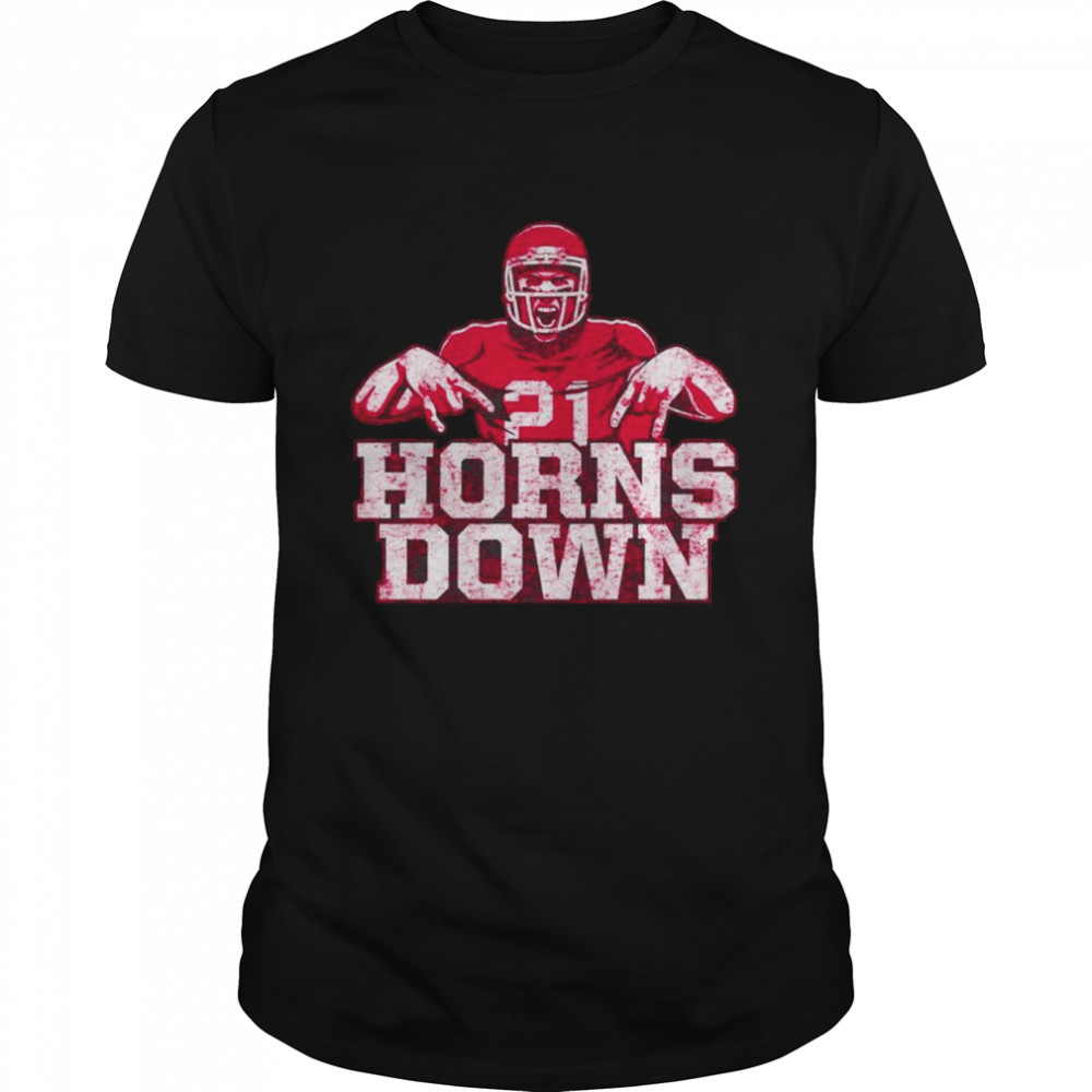 Horns Down Alabama College Apparel shirt