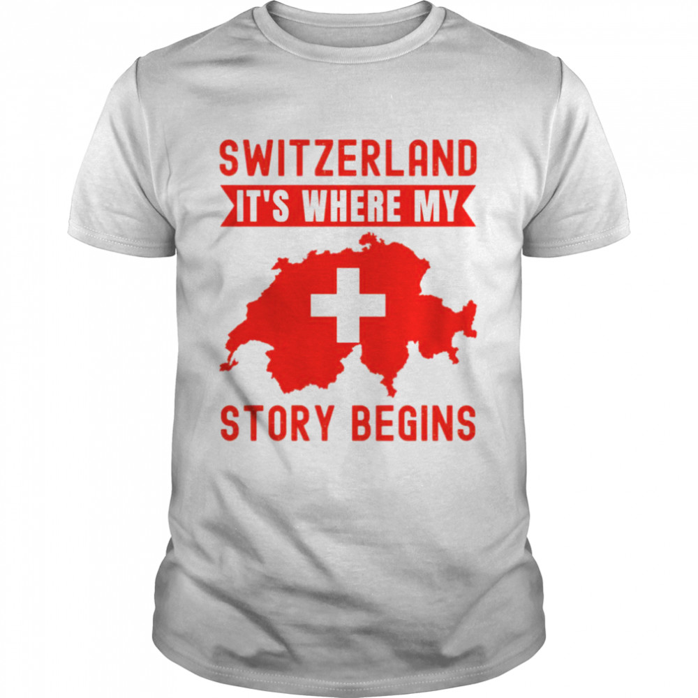 Nationality Switzerland shirt