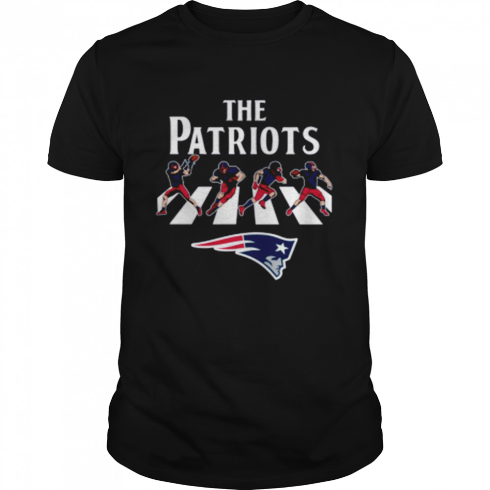 NFL Football New England Patriots The Beatles Rock Band Patriots T Shirt