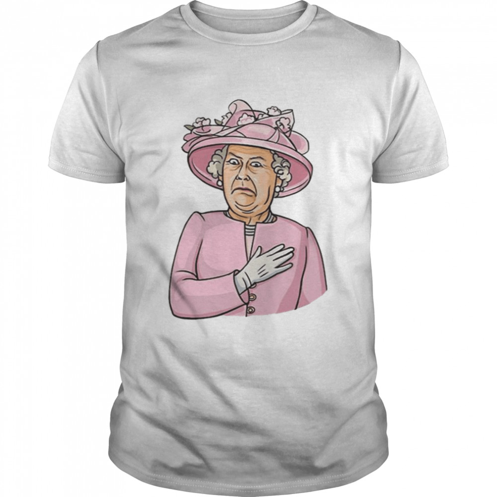 Oh Queen Elizabeth Shocked Face shirt